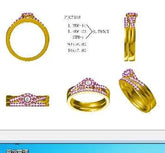 Sterling Silver Semi Mount Ring Setting Round RD 3x3mm - Syzjewelry